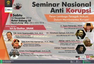 Seminar Nasional Anti Korupsi